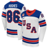 Hygo Shirts Nike US Hockey Jack Hughes 2026 Away Replica Jersey