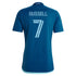 Johnny Russell Sporting Kansas City  2024 Diamonds Our Forever Player Soccer Shirt – Navy