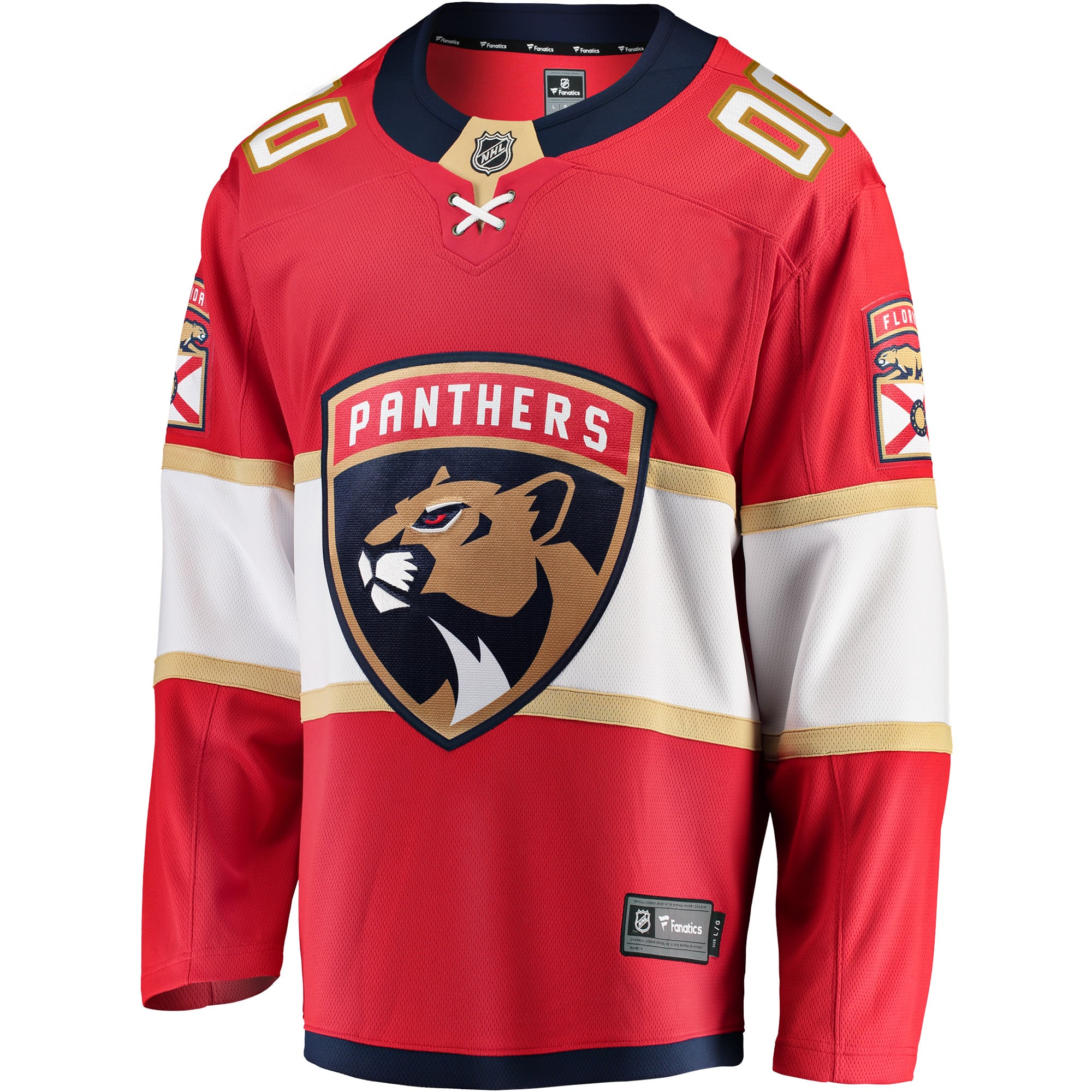 Hygo Shirts Florida Panthers Fanatics Home Breakaway Custom Jersey