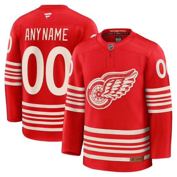 Hygo Shirts Detroit Red Wings Fanatics Centennial Jersey