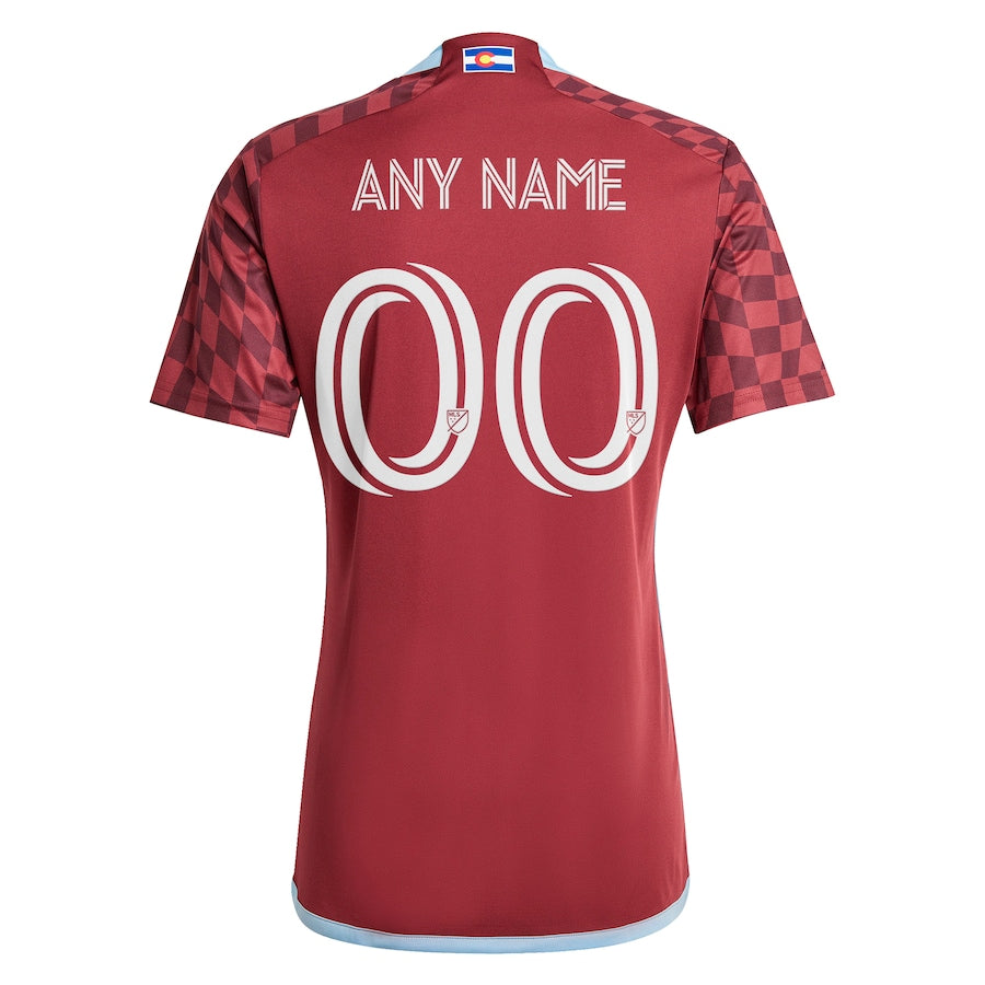 Colorado Rapids  2024 One Flag Kit Customized Soccer Shirt - Burgundy