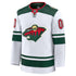 Hygo Shirts Fanatics Minnesota Wild Away Custom Jersey - White