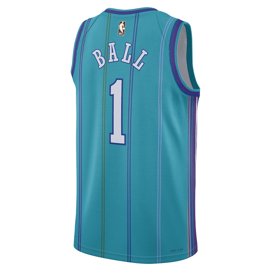 LaMelo Ball Charlotte Hornets Jordan Brand Unisex 2023/24 Swingman  Shirt - Classic Edition - Teal