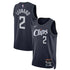 Kawhi Leonard LA Clippers  Unisex 2023/24 Swingman Shirt - Navy - City Edition