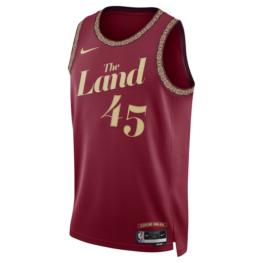 Donovan Mitchell Cleveland Cavaliers  Unisex 2023/24 Swingman Shirt - Wine - City Edition