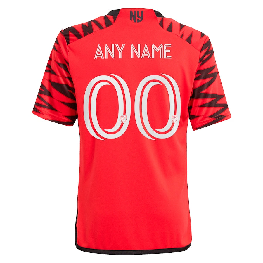 New York Red Bulls  2024 Legacy Customized Soccer Shirt – Red