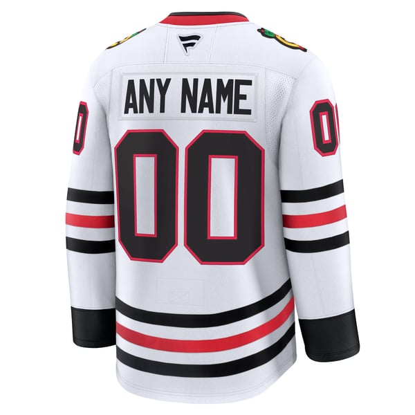 Hygo Shirts Chicago Blackhawks Fanatics Away Premium Jersey