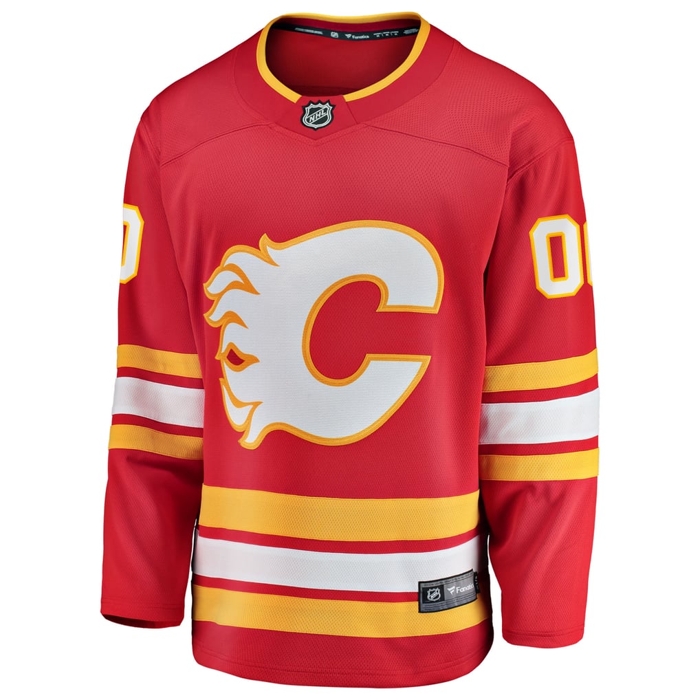 Hygo Shirts Fanatics Calgary Flames Breakaway Custom Jersey