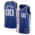 Sacramento Kings  Unisex 2023/24 customized Swingman Shirt - Blue - City Edition