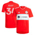 Chris Brady Chicago Fire  2024 Return To Red Player Soccer Shirt – Red