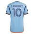 Santiago Rodríguez New York City FC  2024 The Interboro Kit Authentic Player Soccer Shirt - Sky Blue