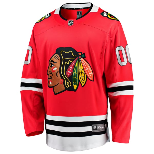 Hygo Shirts Chicago Blackhawks Fanatics Home Breakaway Jersey Red