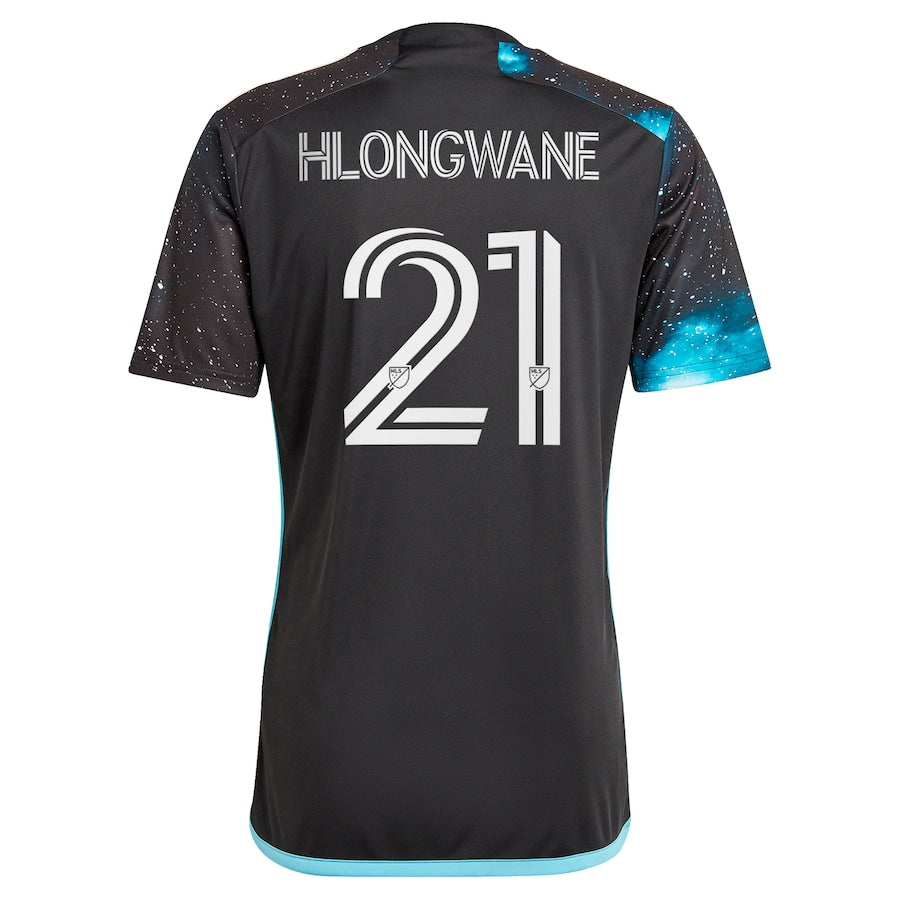 Bongokuhle Hlongwane Minnesota United FC  2024 Starry Night Player Soccer Shirt - Black