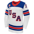 Hygo Shirts Nike Connor Hellebuyck US Hockey 2026 Away Jersey - White
