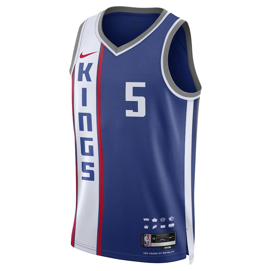 De'Aaron Fox Sacramento Kings  Unisex 2023/24 Swingman Shirt - Blue - City Edition