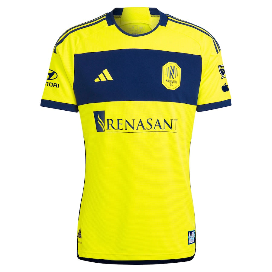 Jacob Shaffelburg Nashville SC  2024 The 615 Kit Authentic Player Soccer Shirt - Yellow