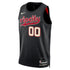 Portland Trail Blazers  Unisex 2023/24 customized Swingman Shirt - Black - City Edition