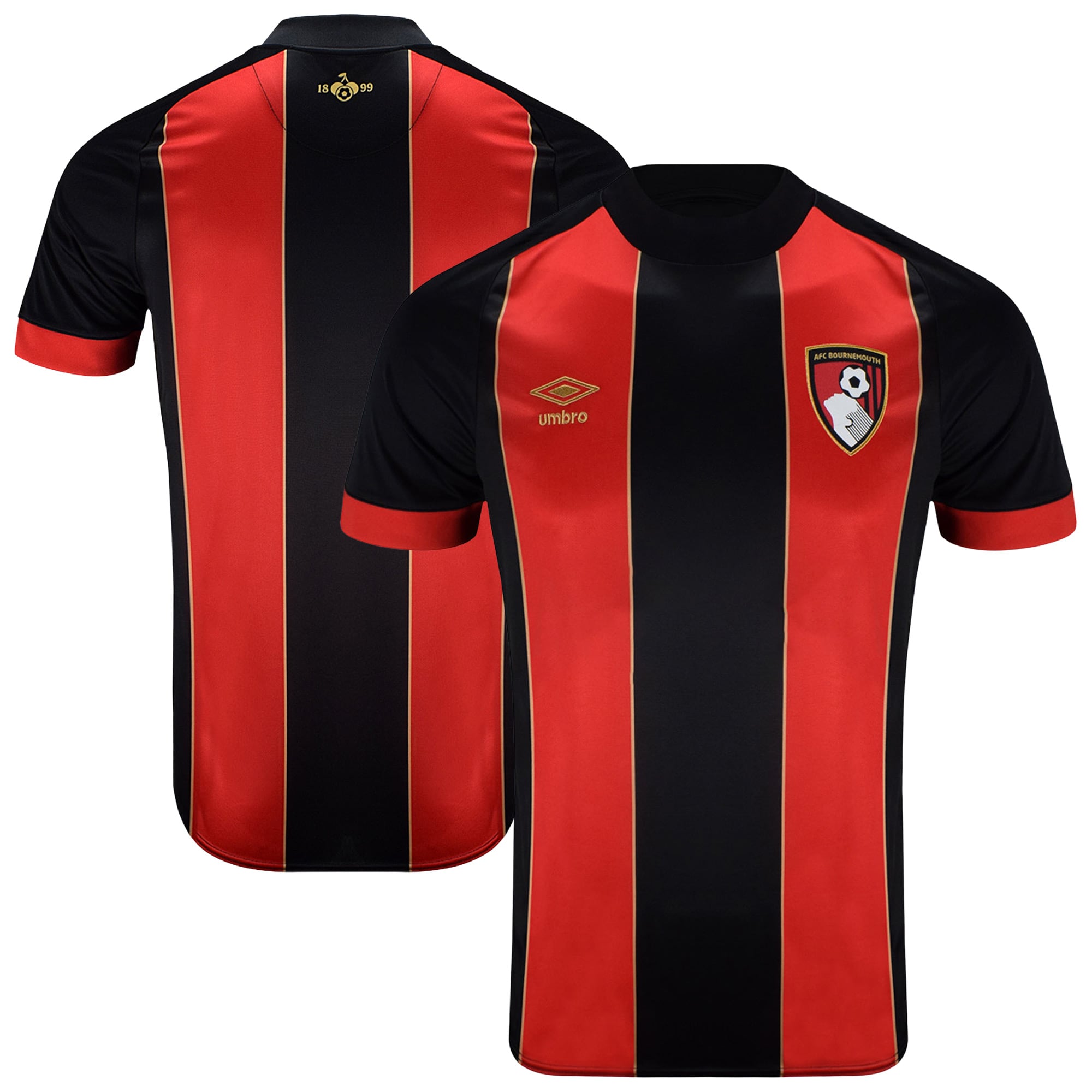 AFC Bournemouth Umbro 2024/25 Home Customized Soccer Shirt - Red