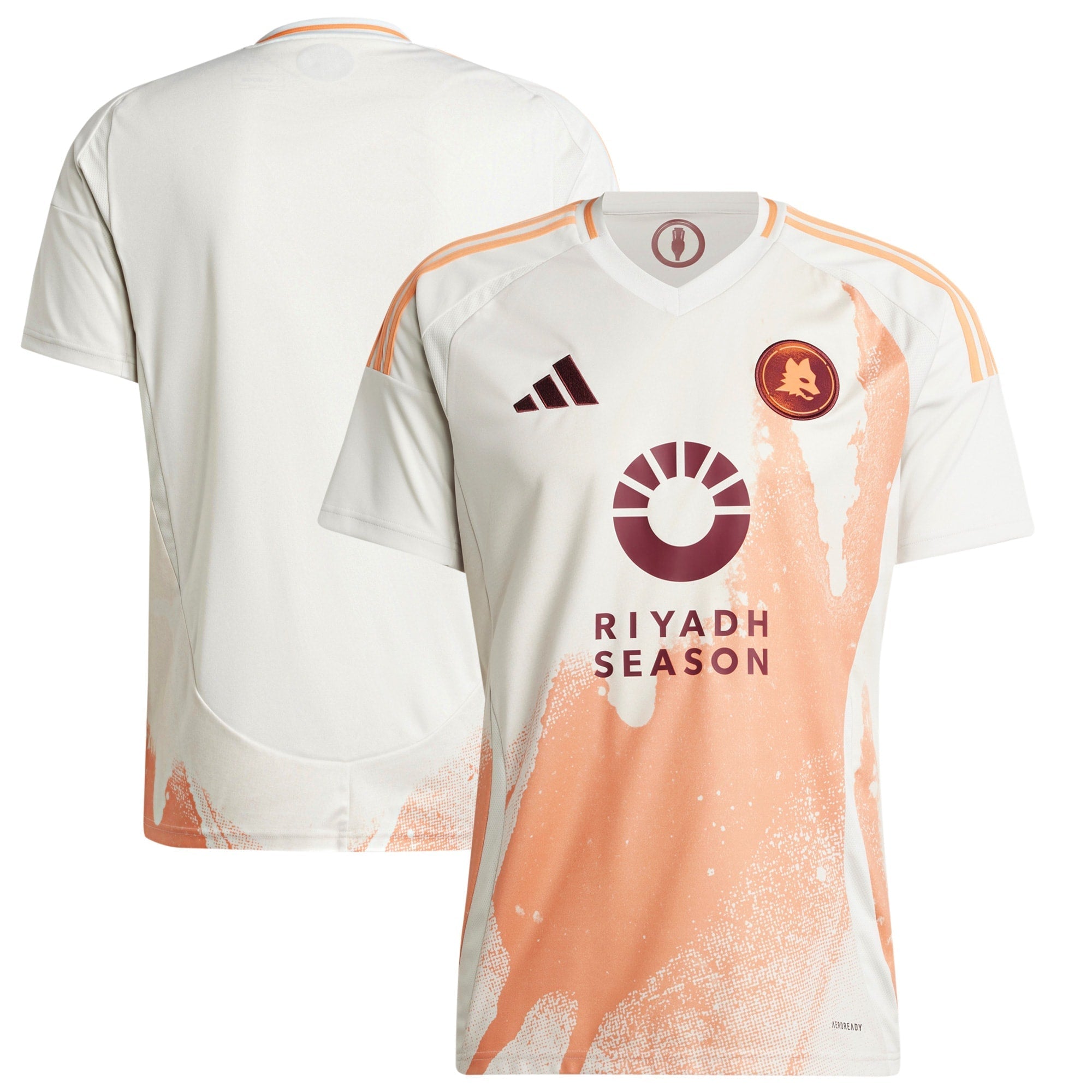 AS Roma 2024/25 Away Custom Soccer Shirt - White