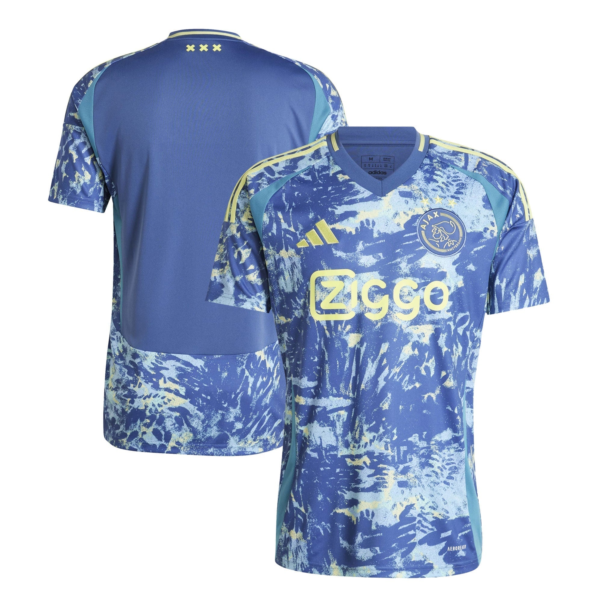 Ajax  2024/2025 Away Customized Soccer Shirt - Blue