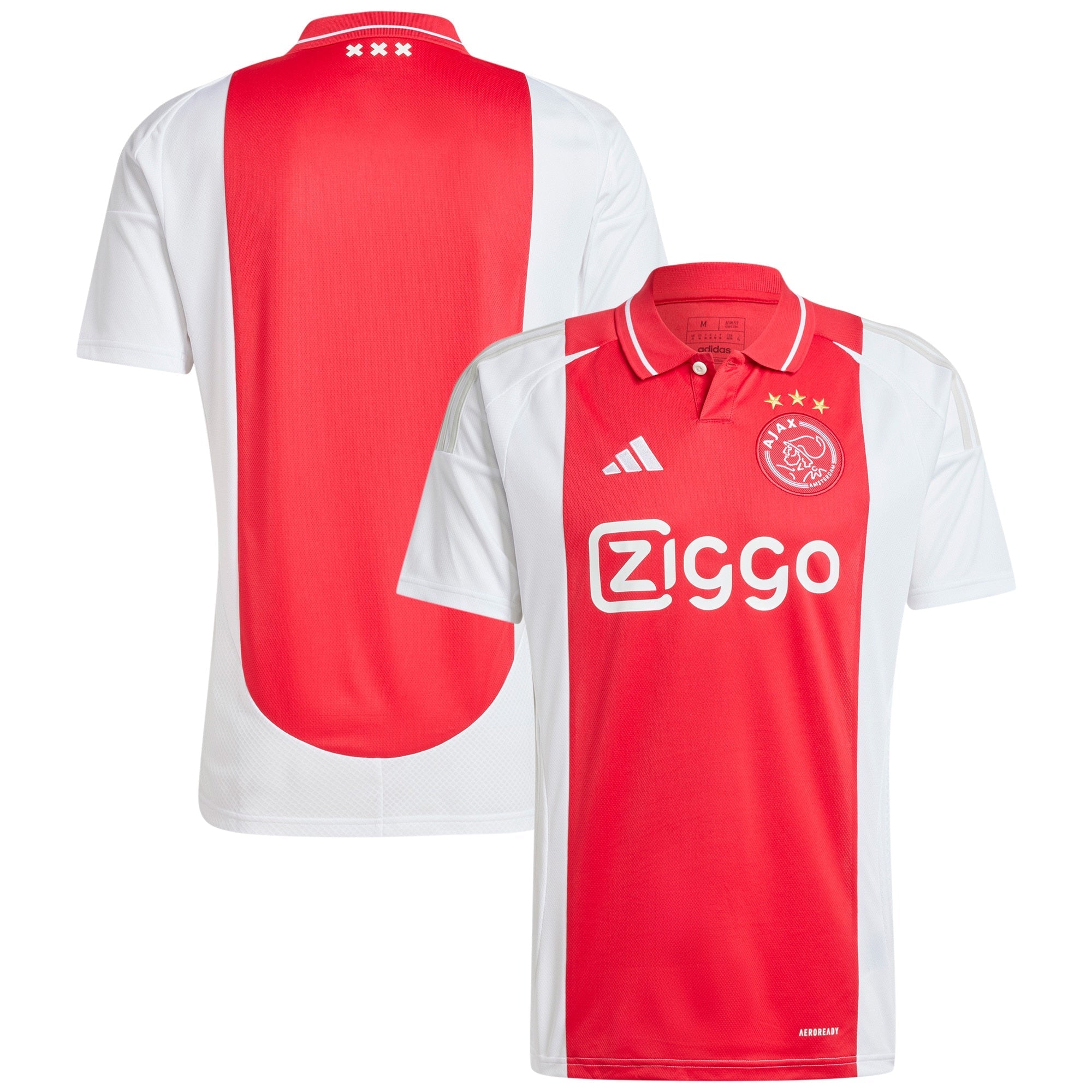 Ajax  2024/2025 Home Customized Soccer Shirt - White