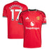 Alejandro Garnacho Manchester United Home 2025/26 Player Soccer Shirt - Red
