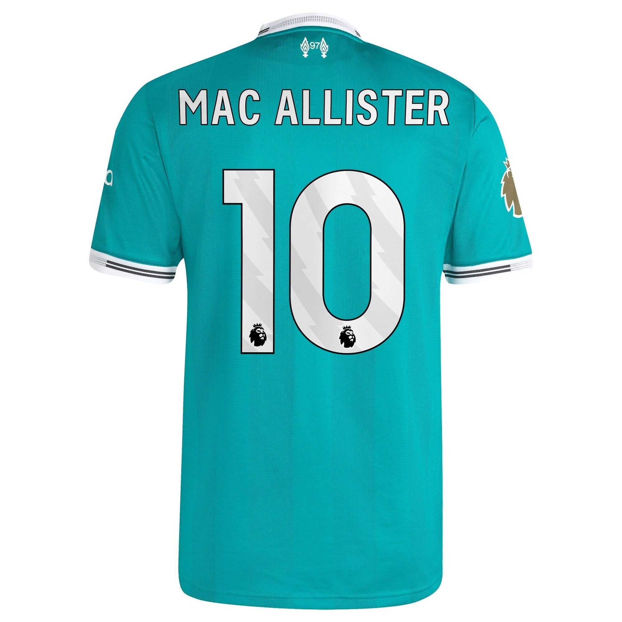 Alexis Mac Allister Liverpool 2025/26 Third Player Soccer Shirt - Green