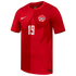 Alphonso Davies Canada Soccer Nike 2026 Home Match Authentic Jersey - Red - Jersey Teams World