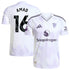 Amad Diallo Manchester United 2025/26 Away Player Soccer Shirt - White