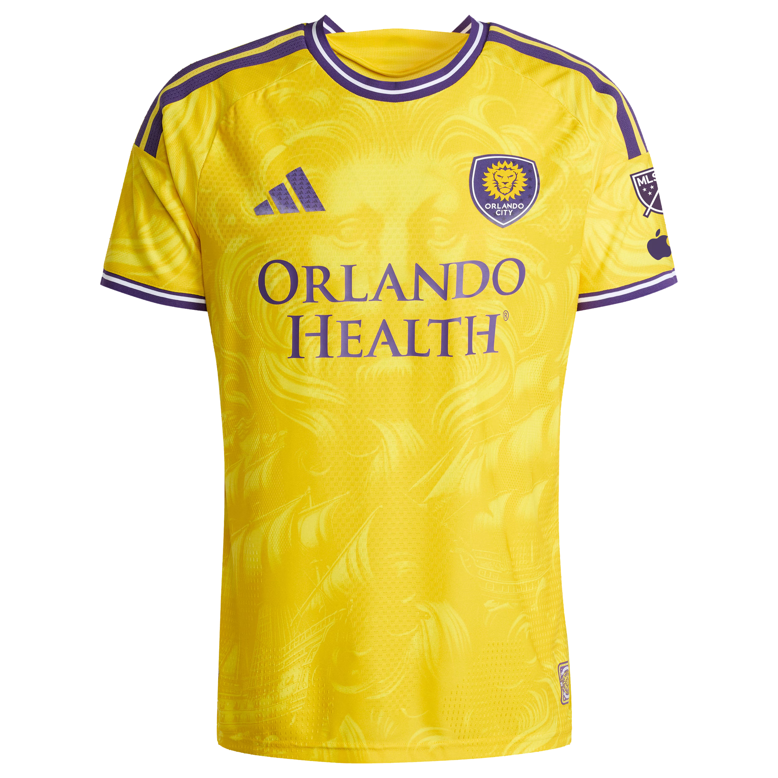Antoine Griezmann #7 Orlando City 2026 Jersey - Sunken Treasure Gold