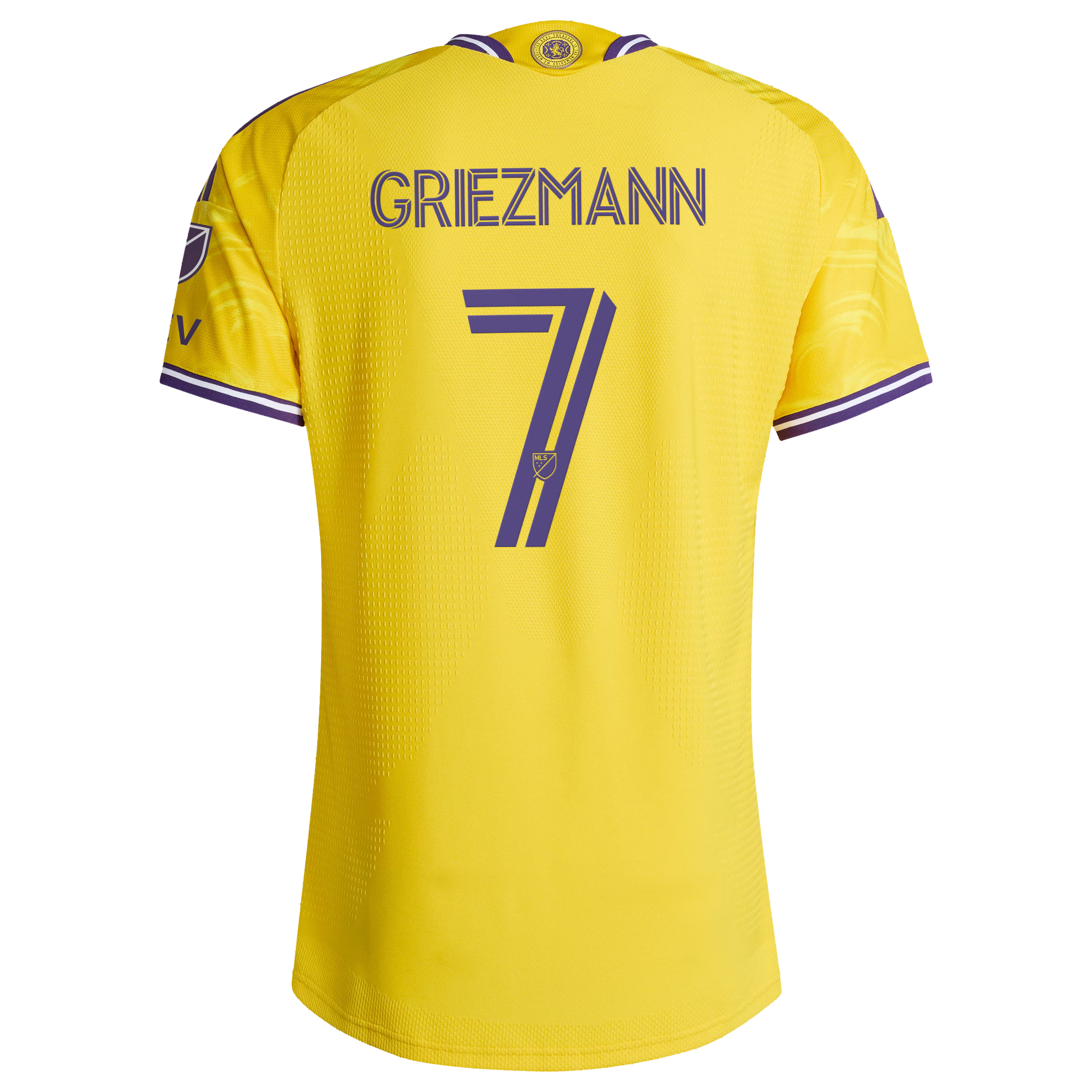 Antoine Griezmann #7 Orlando City 2026 Jersey - Sunken Treasure Gold
