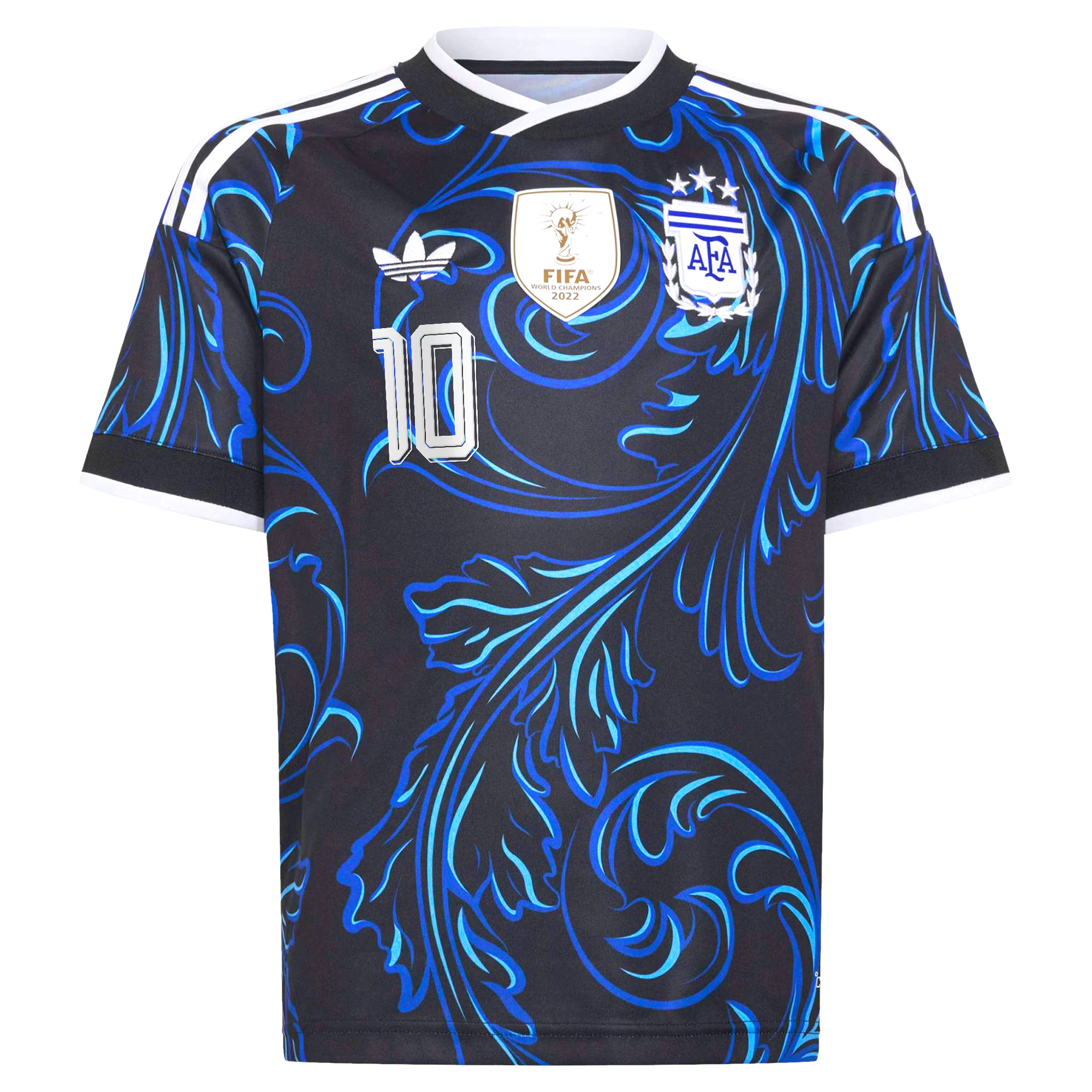 Argentina 2026 Away Custom Soccer Jersey – Kids' Personalized Edition Player #10 (Messi)