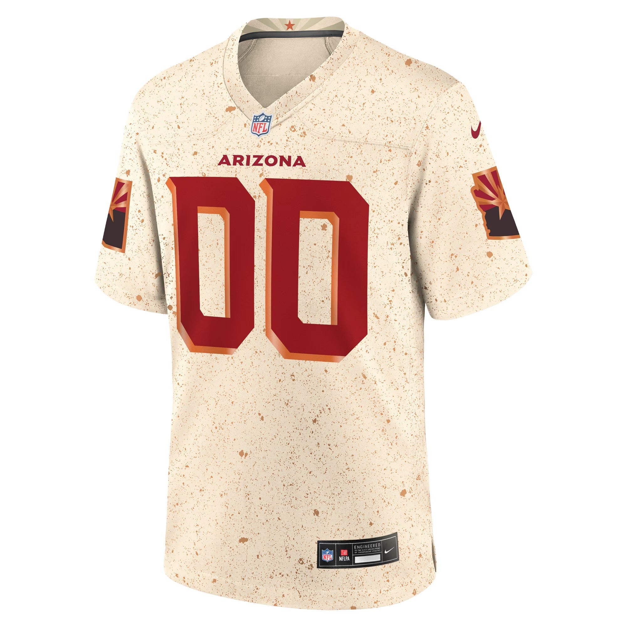 Arizona Cardinals Nike 2026 Rivalries Collection Custom Game Jersey - Natural