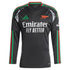 Arsenal 2024/25 Away Long Sleeve Custom Soccer Shirt - Black
