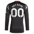 Arsenal 2024/25 Away Long Sleeve Custom Soccer Shirt - Black