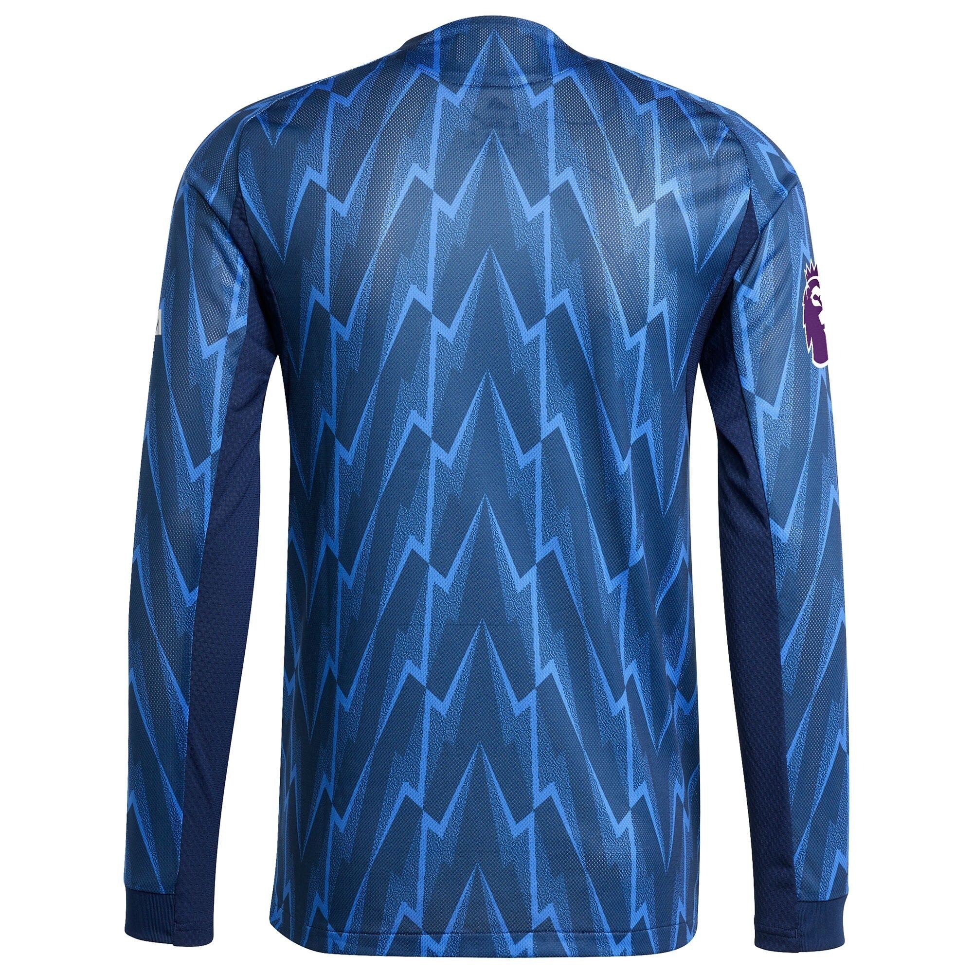 Arsenal 2025/26 Away Long Sleeve Soccer Shirt with Patch - Blue