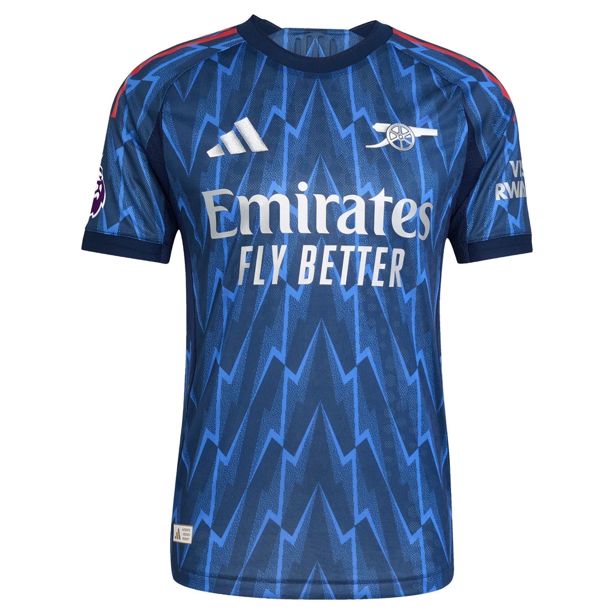 Arsenal 2025/26 Away Custom Soccer Shirt - Blue