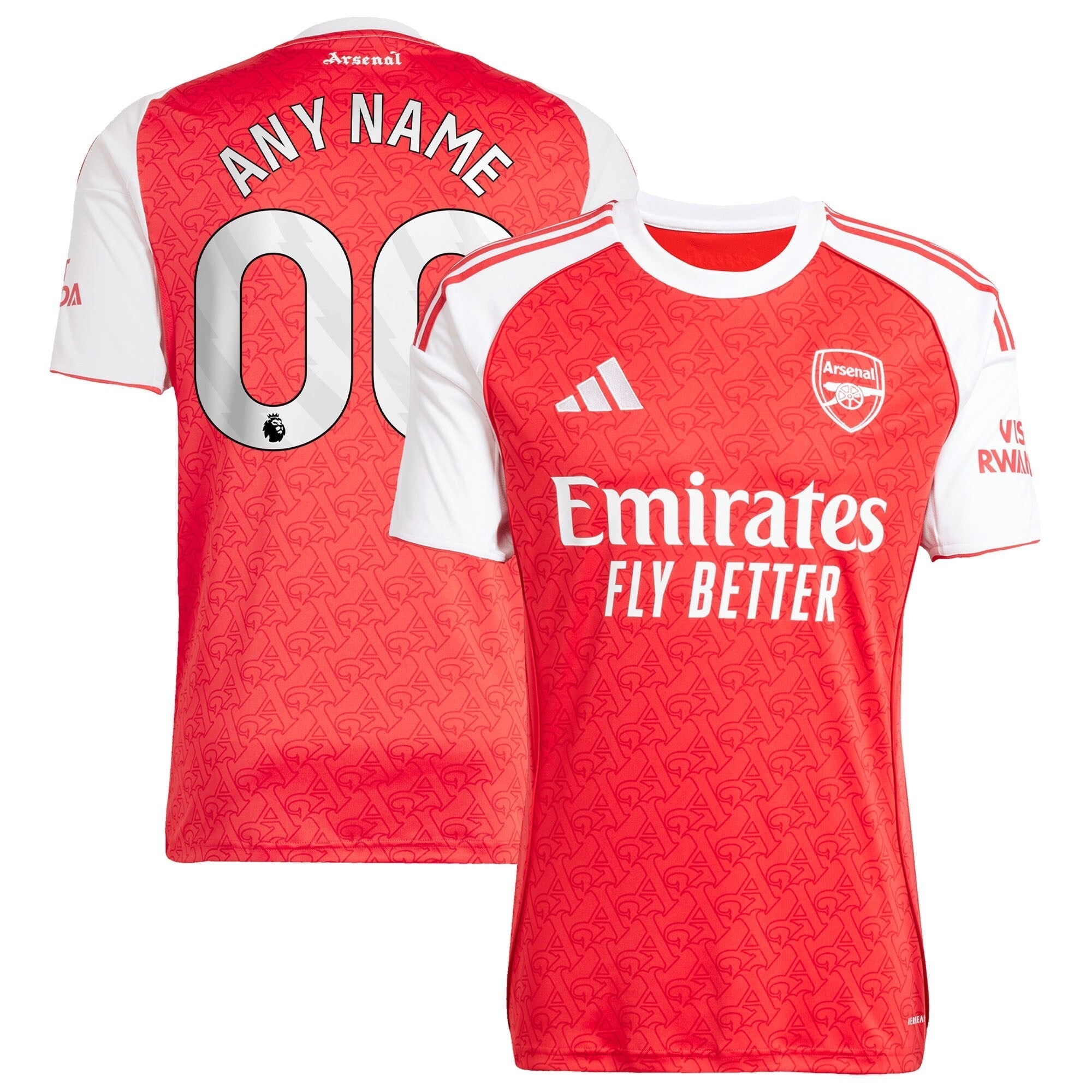 Arsenal 2025/26 Home Custom Soccer Shirt - Red