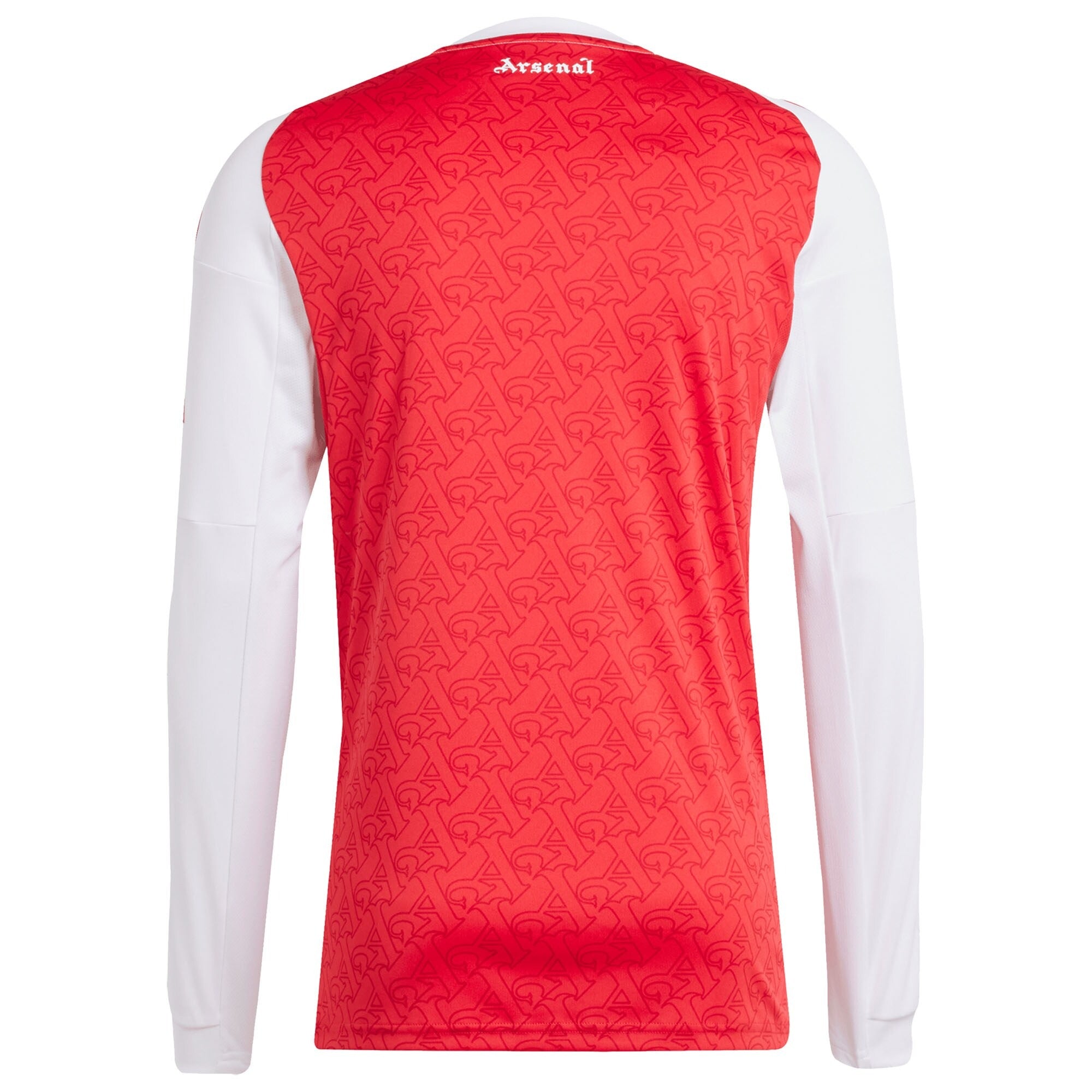 Arsenal 2025/26 Home Long Sleeve Soccer Shirt - Red