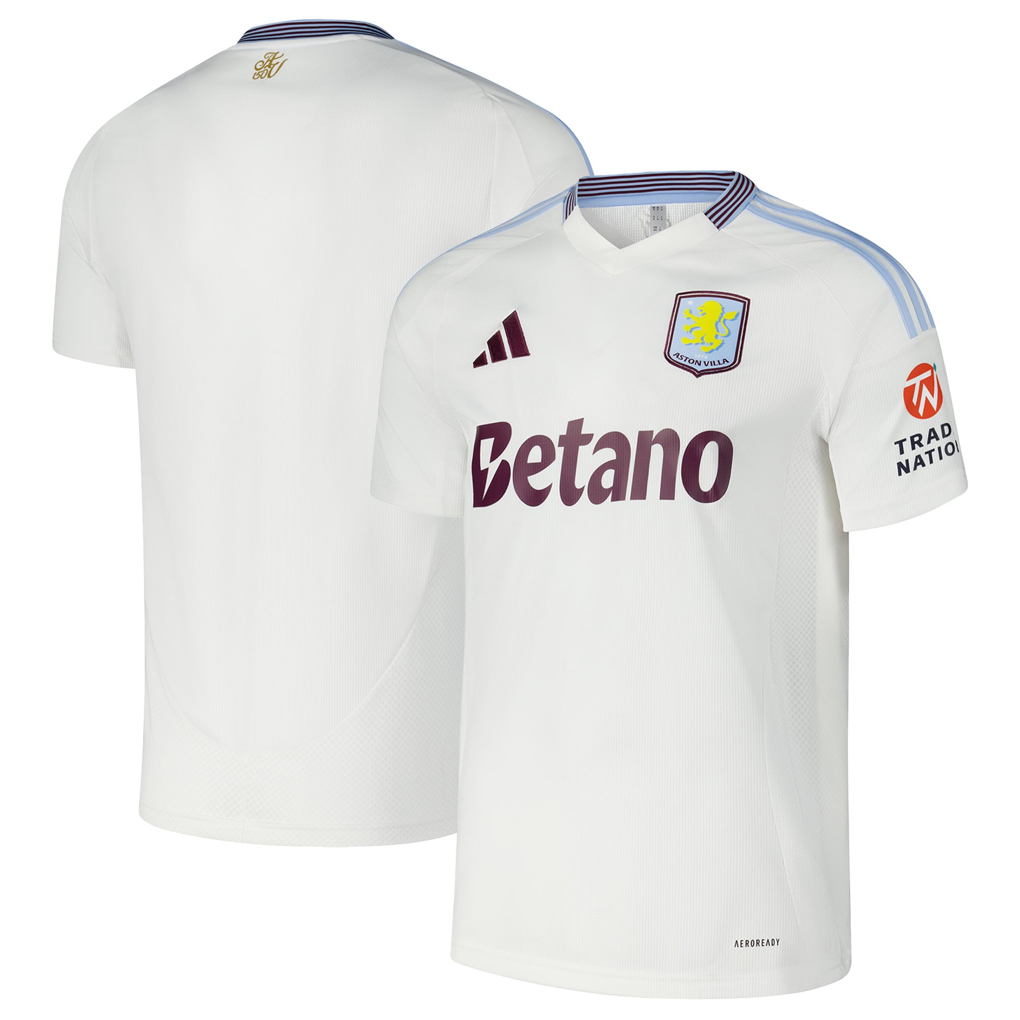 Aston Villa Shirt 2024/25 Away Custom Soccer Shirt - White