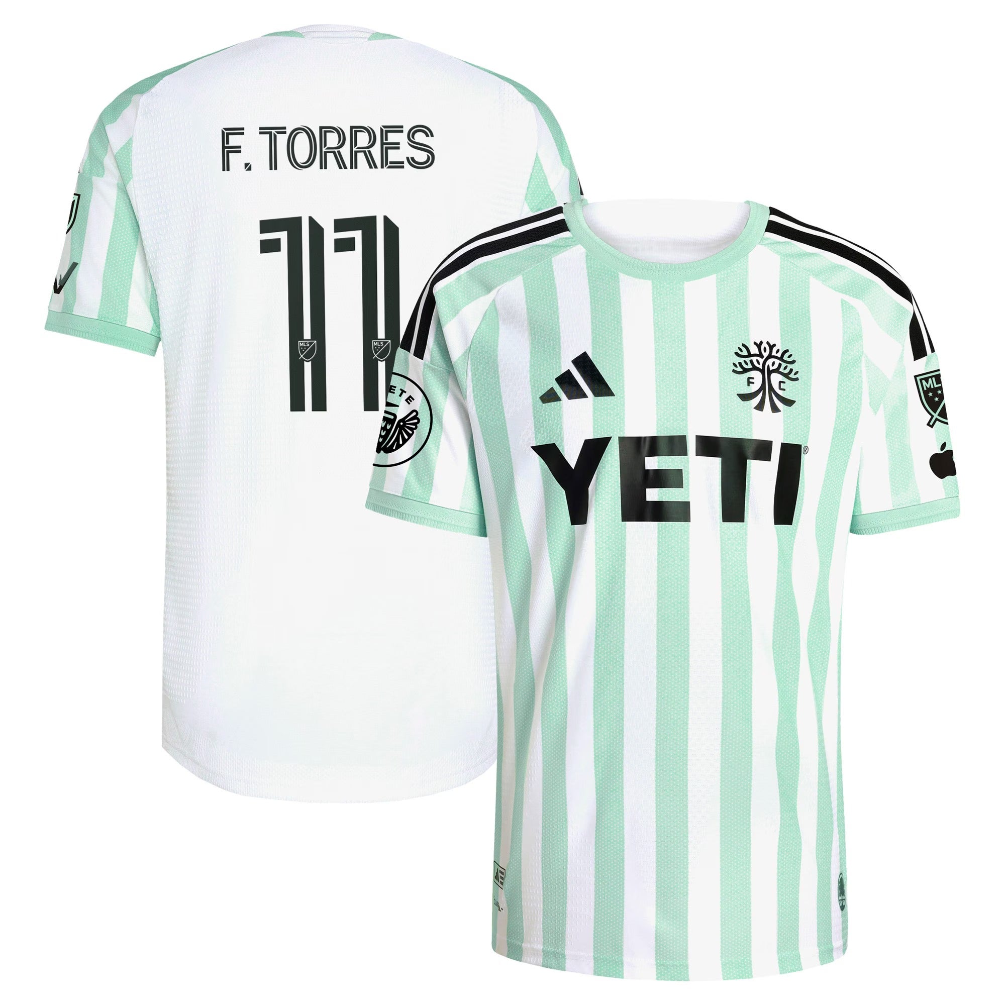 Atlanta United FC // adidas Miguel Almirón #10 Official 2026 Spirit of '96 Match Jersey – Tan