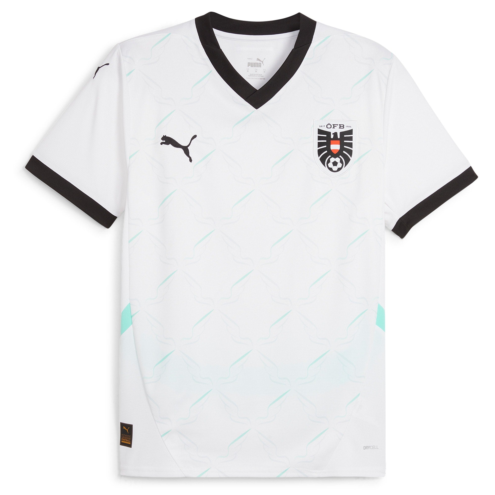 Austria National Team  2024 Away Soccer Shirt - White