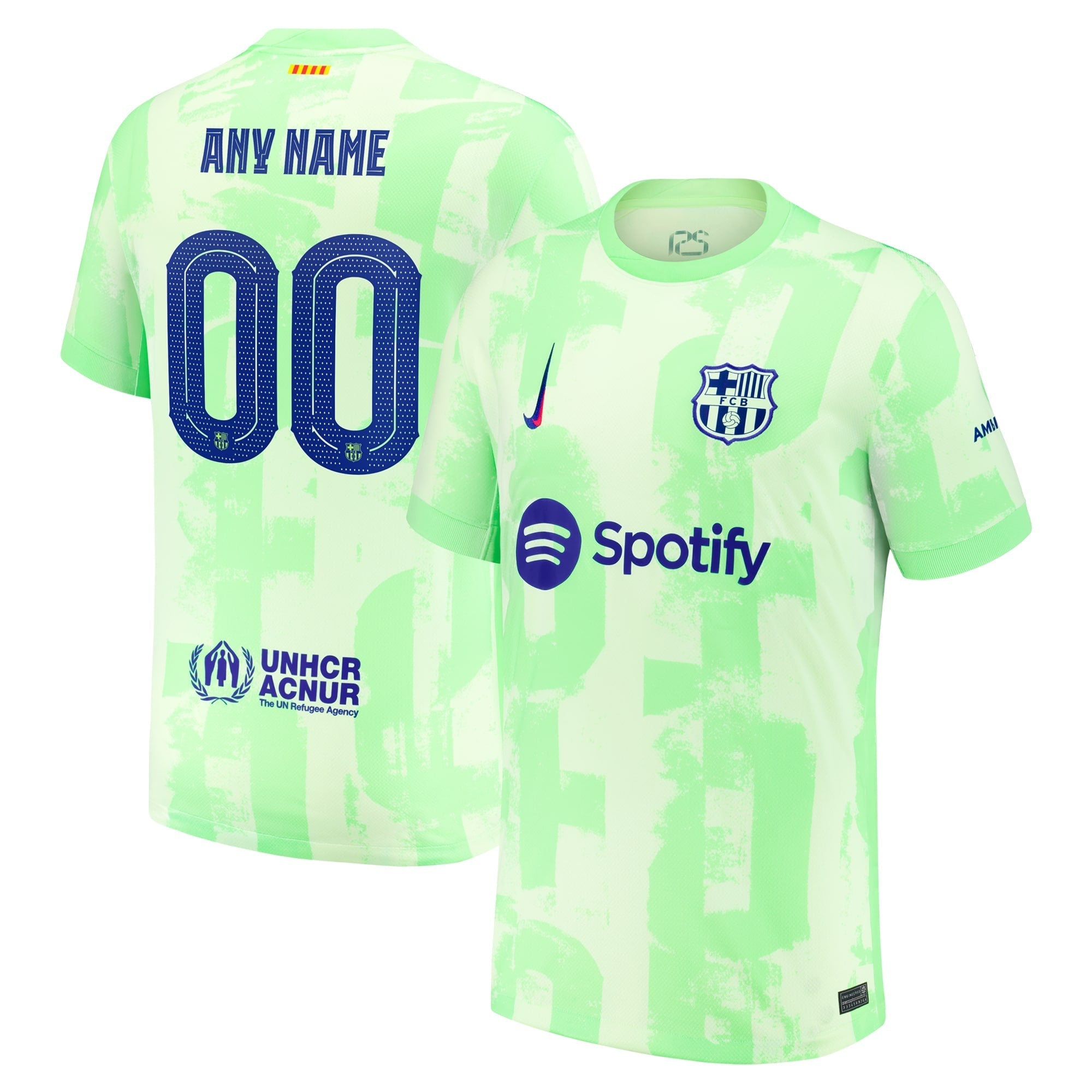 Barcelona 2024/25 Third Custom Soccer Shirt - Yellow