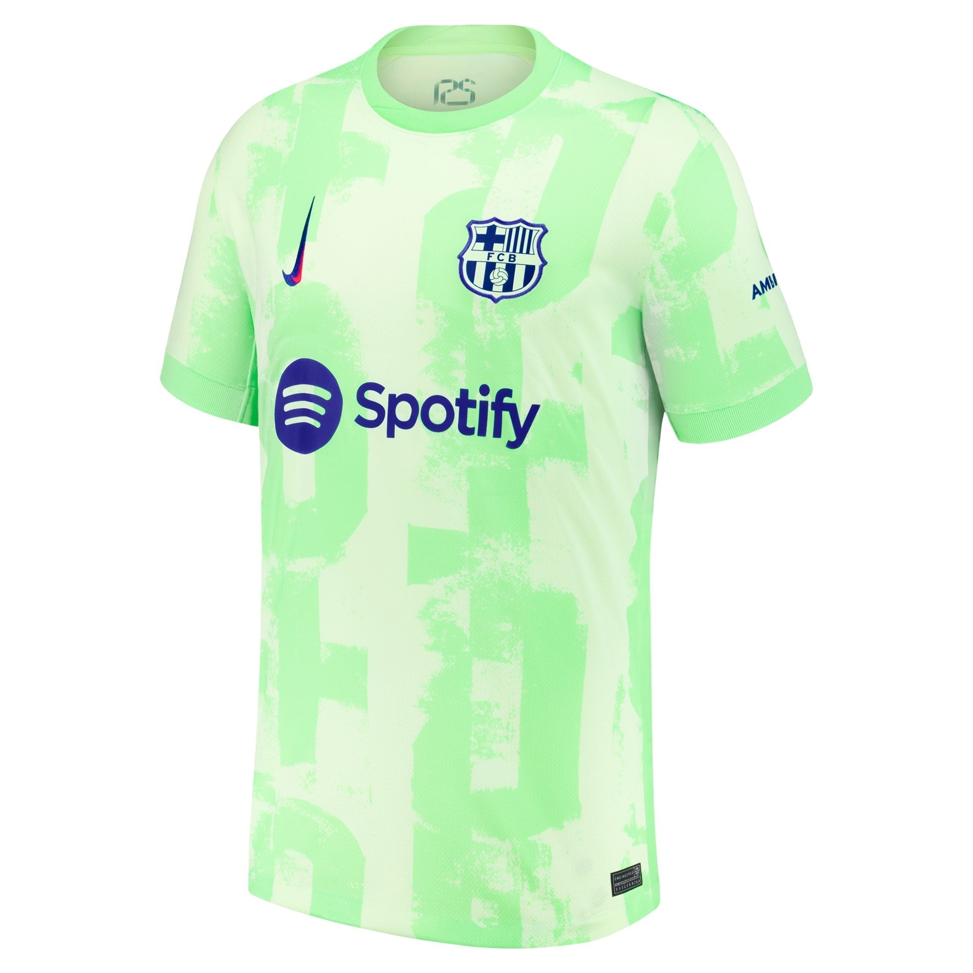 Barcelona 2024/25 Third Custom Soccer Shirt - Yellow