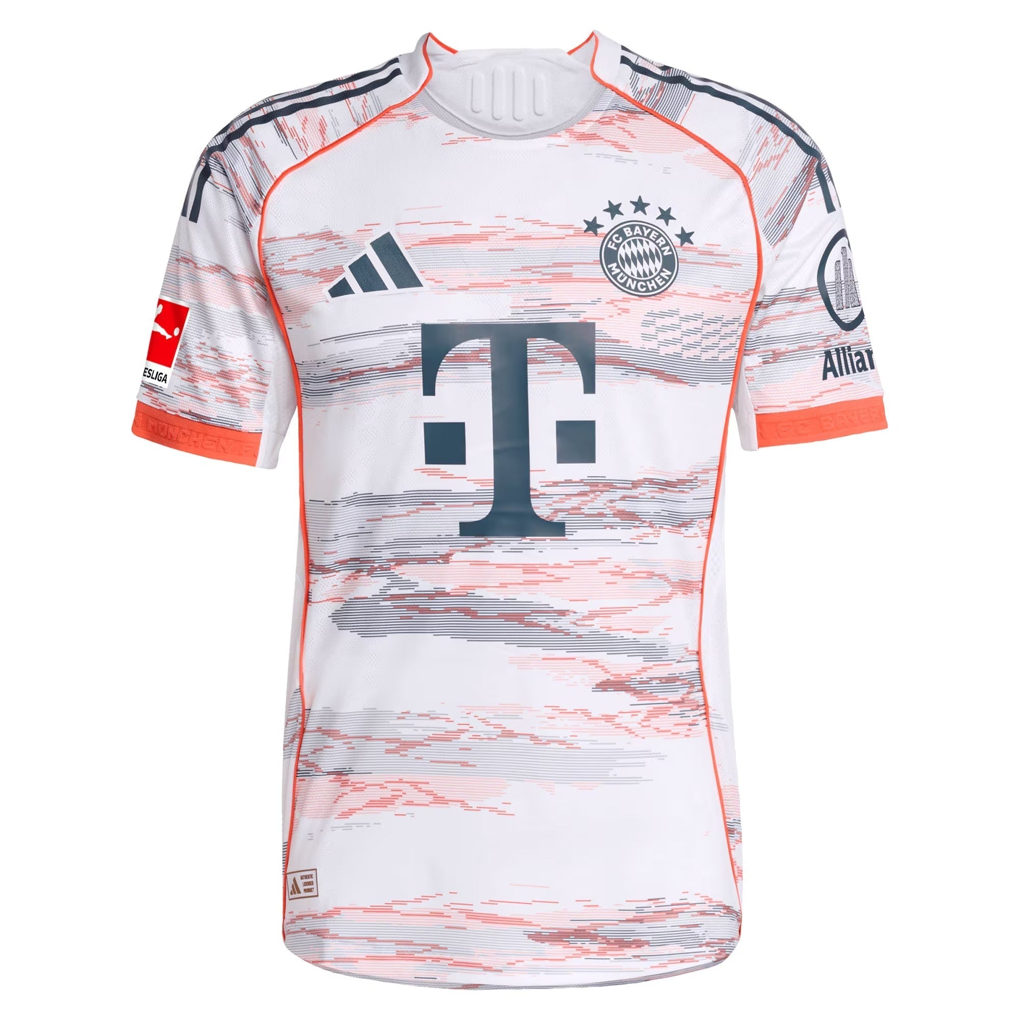 Bayern Munich 2025/26 Away Custom Soccer Shirt - White