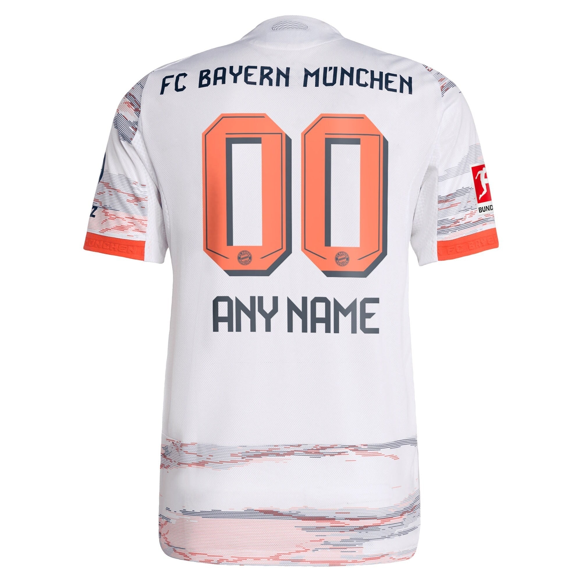 Bayern Munich 2025/26 Away Custom Soccer Shirt - White