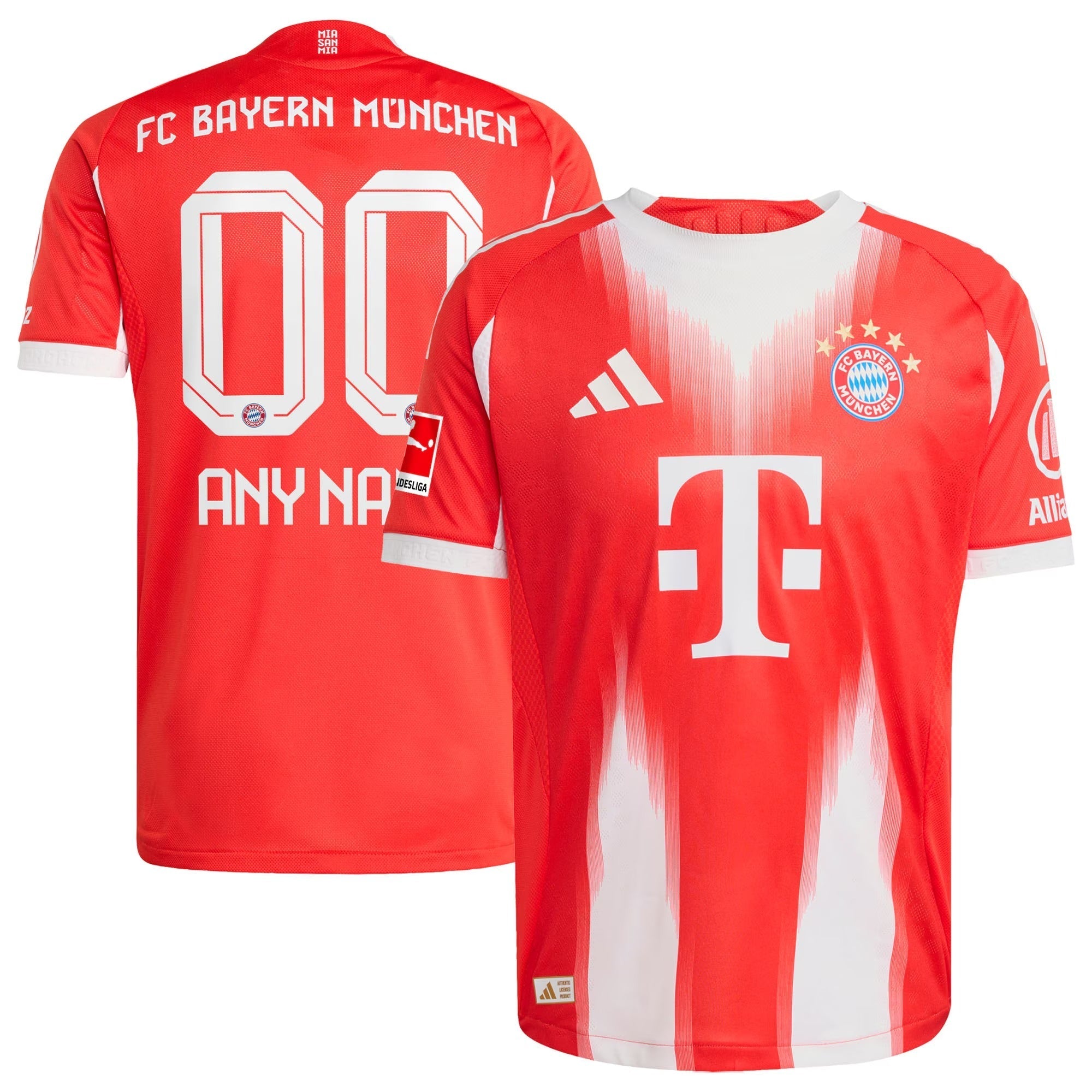 Bayern Munich 2025/26 Home Customized Soccer Shirt - Red