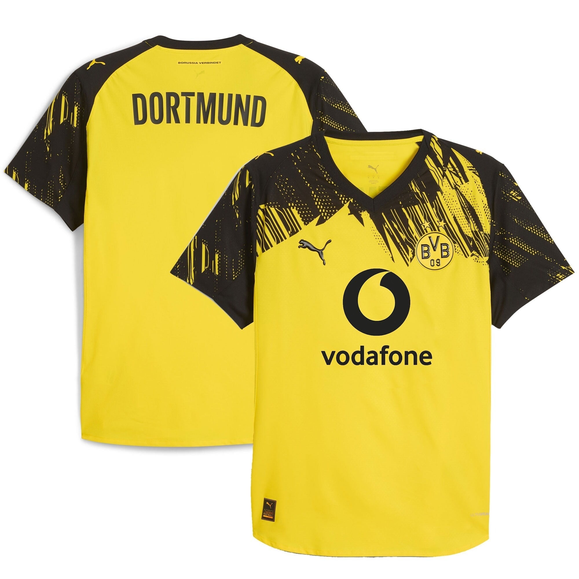 Borussia Dortmund 2025/26 Customized Soccer Shirt - Yellow