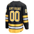 Boston Bruins Fanatics Home Breakaway Custom Jersey – Black
