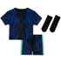 Brazil 2026 Blue Custom Infant Soccer Kit – Personalized Fan Set